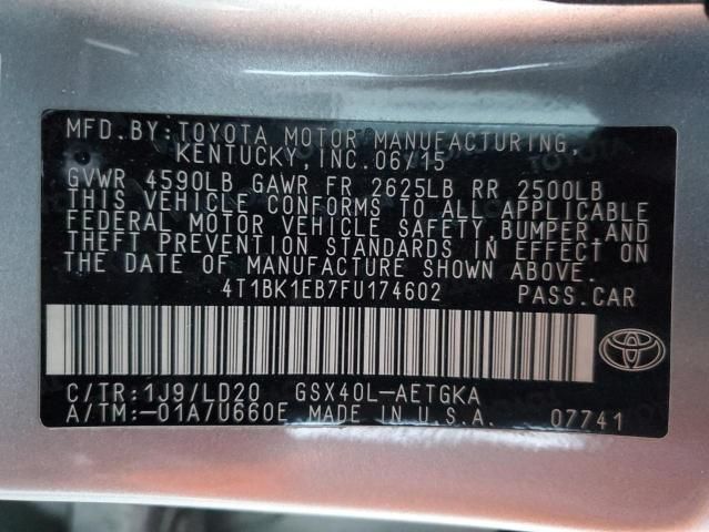 2015 Toyota Avalon XLE