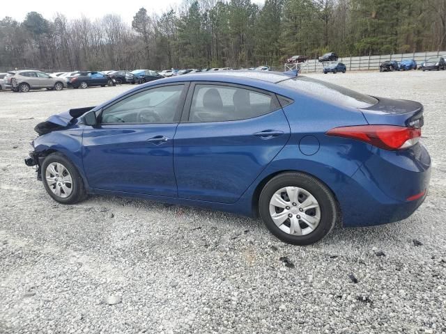 2016 Hyundai Elantra SE