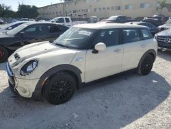 Mini Cooper salvage cars for sale: 2019 Mini Cooper S Clubman