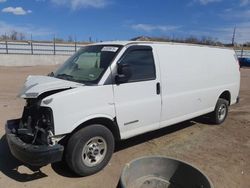 Salvage trucks for sale at Colorado Springs, CO auction: 2010 GMC Savana G2500