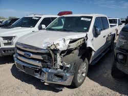 Ford salvage cars for sale: 2015 Ford F150 Supercrew