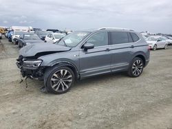 Volkswagen salvage cars for sale: 2018 Volkswagen Tiguan SEL Premium