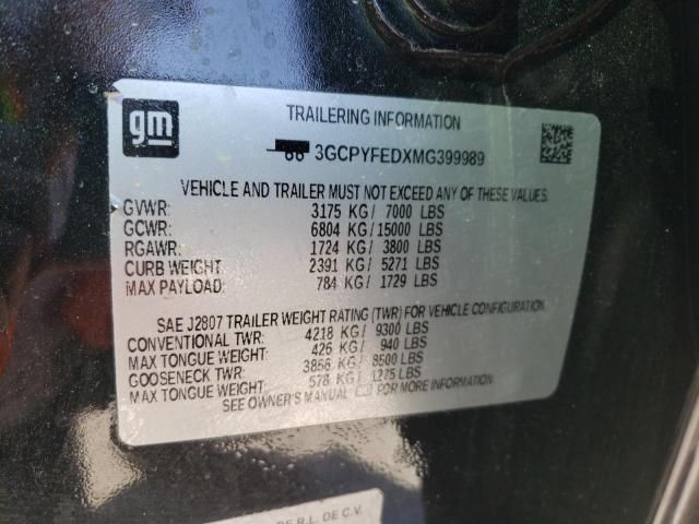 2021 Chevrolet Silverado K1500 LT Trail Boss