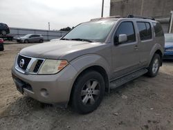 Nissan Pathfinder salvage cars for sale: 2008 Nissan Pathfinder S