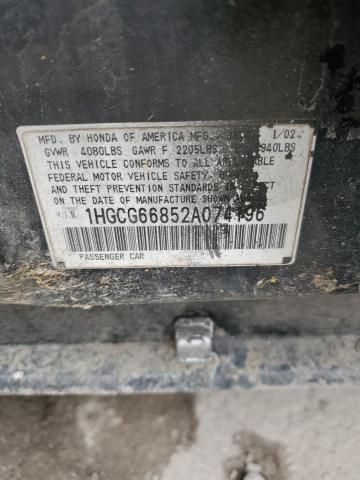 2002 Honda Accord EX