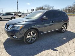Salvage cars for sale from Copart Oklahoma City, OK: 2014 Nissan Pathfinder S