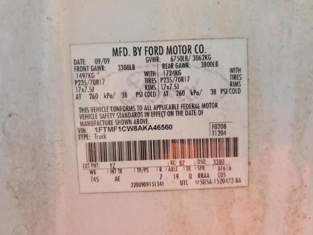 2010 Ford F150