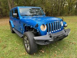 Jeep salvage cars for sale: 2022 Jeep Wrangler Unlimited Sahara