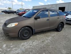 Toyota Corolla salvage cars for sale: 2003 Toyota Corolla Matrix XR