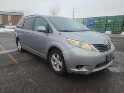 Toyota salvage cars for sale: 2011 Toyota Sienna LE