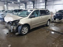 Vehiculos salvage en venta de Copart Ham Lake, MN: 2006 Toyota Sienna CE