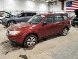 Salvage cars for sale from Copart Milwaukee, WI: 2009 Subaru Forester 2.5X