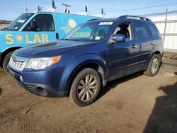 Subaru Forester salvage cars for sale: 2012 Subaru Forester 2.5X Premium