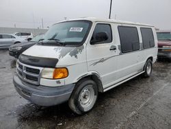 Dodge salvage cars for sale: 1999 Dodge RAM Van B1500