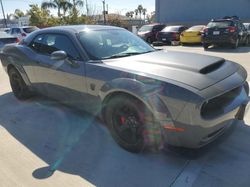 Dodge Challenger salvage cars for sale: 2018 Dodge Challenger SRT Demon