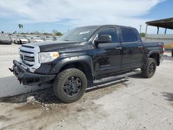 Salvage trucks for sale at Corpus Christi, TX auction: 2016 Toyota Tundra Crewmax SR5