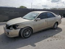 Toyota Camry Vehiculos salvage en venta: 2003 Toyota Camry LE