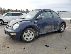 Volkswagen salvage cars for sale: 2001 Volkswagen New Beetle GLS