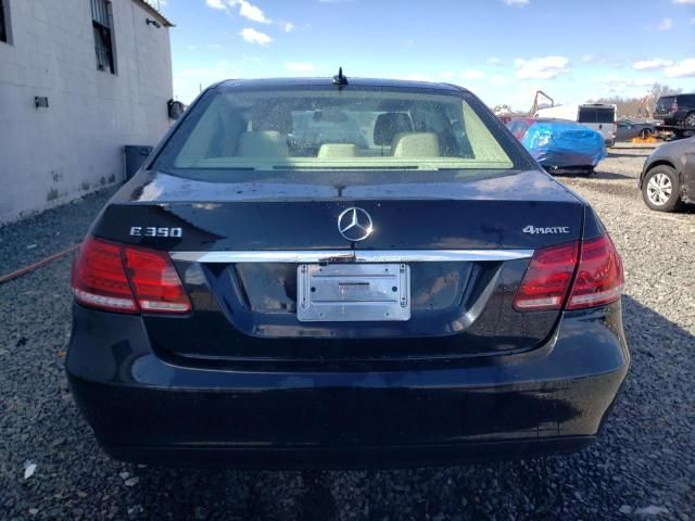 2014 Mercedes-Benz E 350 4matic