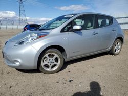 Nissan salvage cars for sale: 2011 Nissan Leaf SV