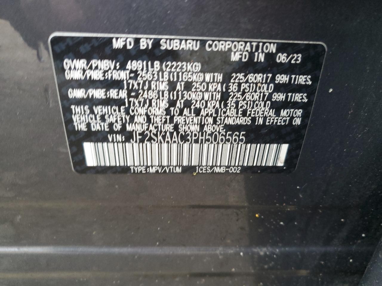 2023 Subaru Forester