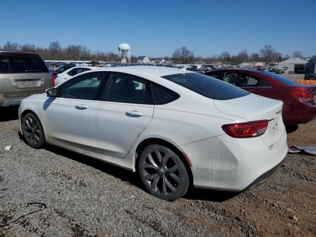 2016 Chrysler 200 S