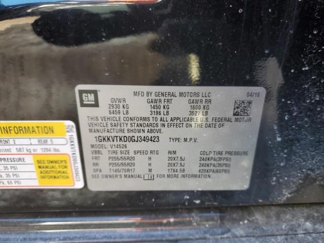 2016 GMC Acadia Denali