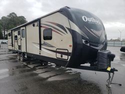 Salvage trucks for sale at Dunn, NC auction: 2017 Keystone 2017 Dutchman Outback