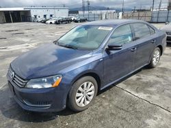 Volkswagen salvage cars for sale: 2015 Volkswagen Passat S