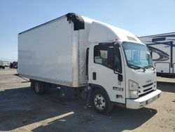 Salvage trucks for sale at Bakersfield, CA auction: 2015 Isuzu NPR BOX Truck