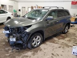 Toyota salvage cars for sale: 2014 Toyota Highlander Hybrid