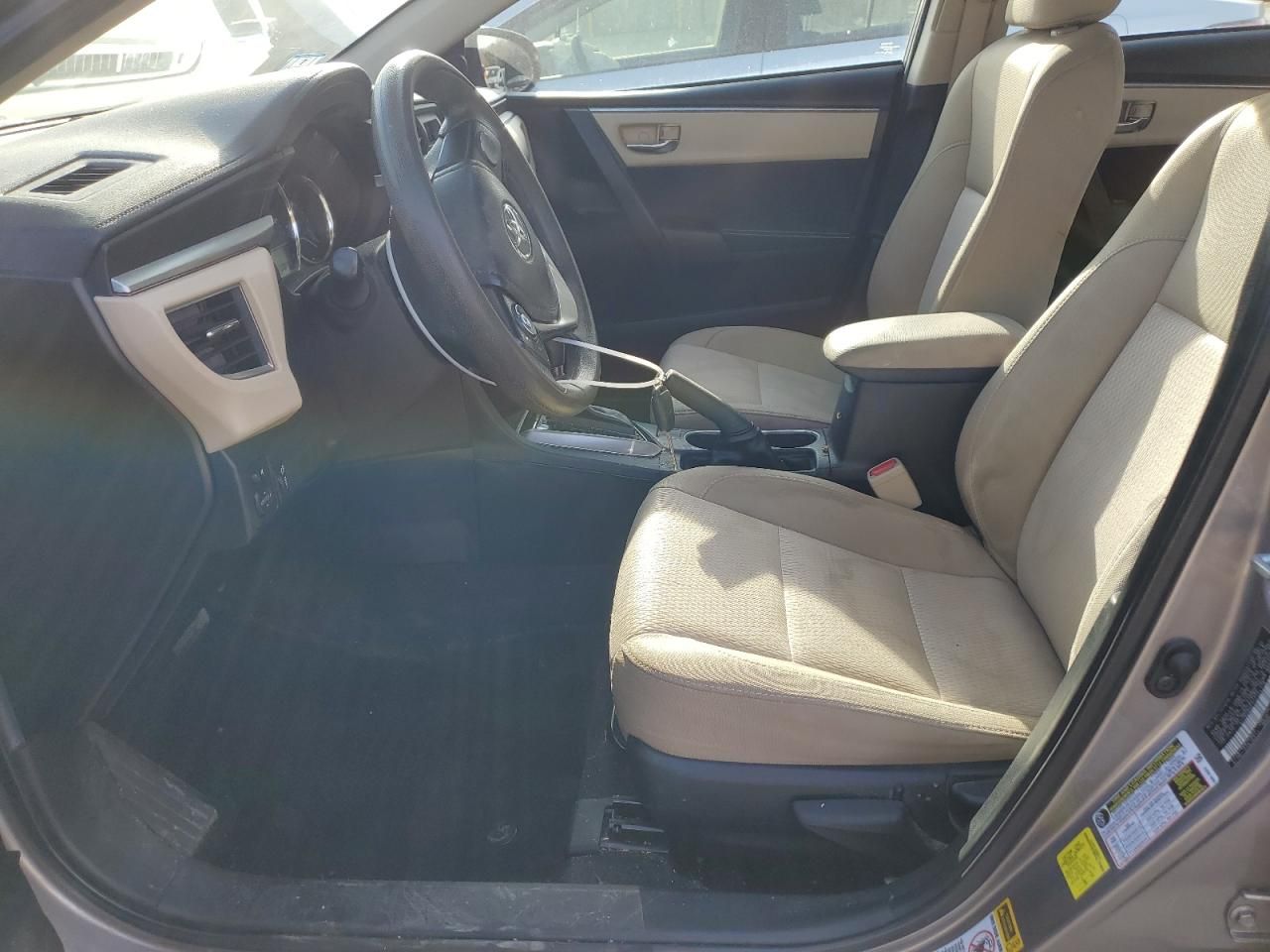 2015 Toyota Corolla l