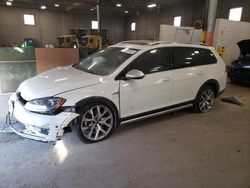 Volkswagen Golf salvage cars for sale: 2019 Volkswagen Golf Alltrack S