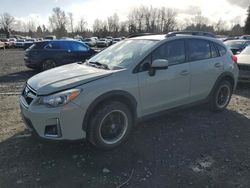 Subaru Crosstrek salvage cars for sale: 2016 Subaru Crosstrek Premium