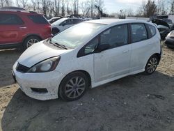 Honda fit Sport salvage cars for sale: 2012 Honda FIT Sport