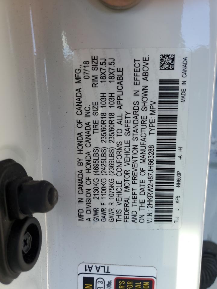 2018 Honda Cr-v exl
