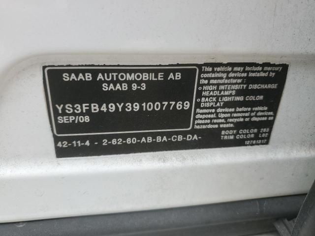 2009 Saab 9-3 2.0T