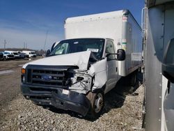 Salvage trucks for sale at Cicero, IN auction: 2017 Ford Econoline E350 Super Duty Cutaway Van