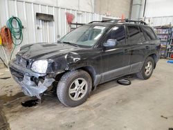 Hyundai salvage cars for sale: 2003 Hyundai Santa FE GLS