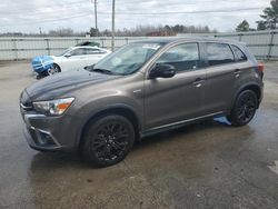 Mitsubishi Outlander salvage cars for sale: 2018 Mitsubishi Outlander Sport ES