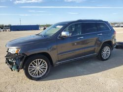 Jeep salvage cars for sale: 2017 Jeep Grand Cherokee Summit