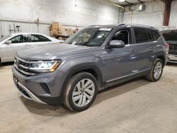 Salvage cars for sale from Copart Milwaukee, WI: 2021 Volkswagen Atlas SEL