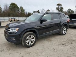 Volkswagen salvage cars for sale: 2019 Volkswagen Atlas SE