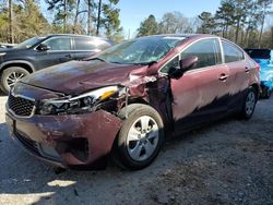 KIA salvage cars for sale: 2017 KIA Forte LX