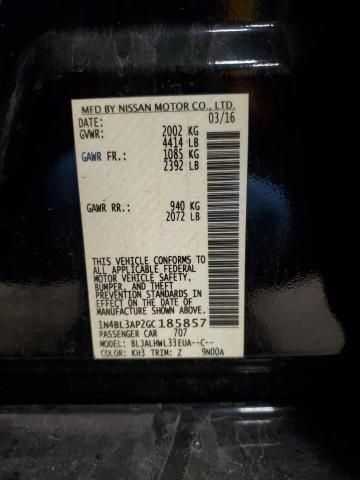 2016 Nissan Altima 3.5SL