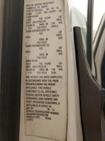 2016 Freightliner Business Class M2 106 BOX Truck
