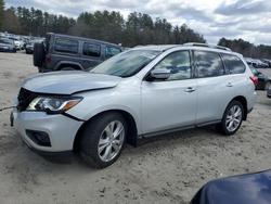 2018 Nissan Pathfinder s en venta en Mendon, MA