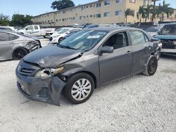 Toyota Corolla salvage cars for sale: 2013 Toyota Corolla Base