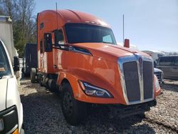 Salvage trucks for sale at West Warren, MA auction: 2022 Kenworth T680 Semi Truck