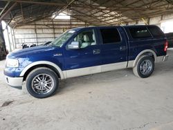 Ford salvage cars for sale: 2007 Ford F150 Supercrew